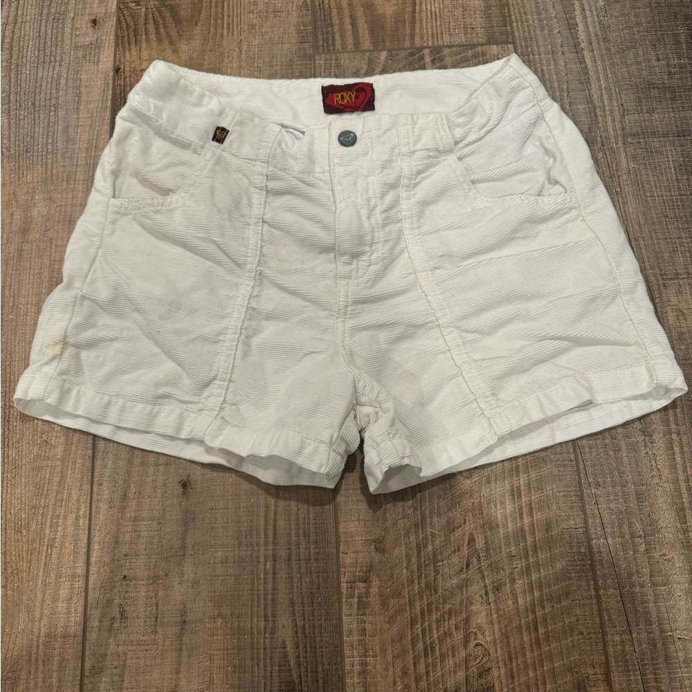 Roxy White Casual Shorts